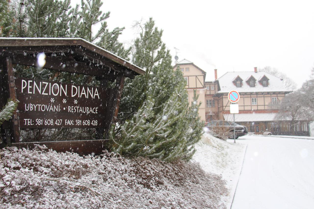 Penzion Diana Teplice nad Becvou Luaran gambar